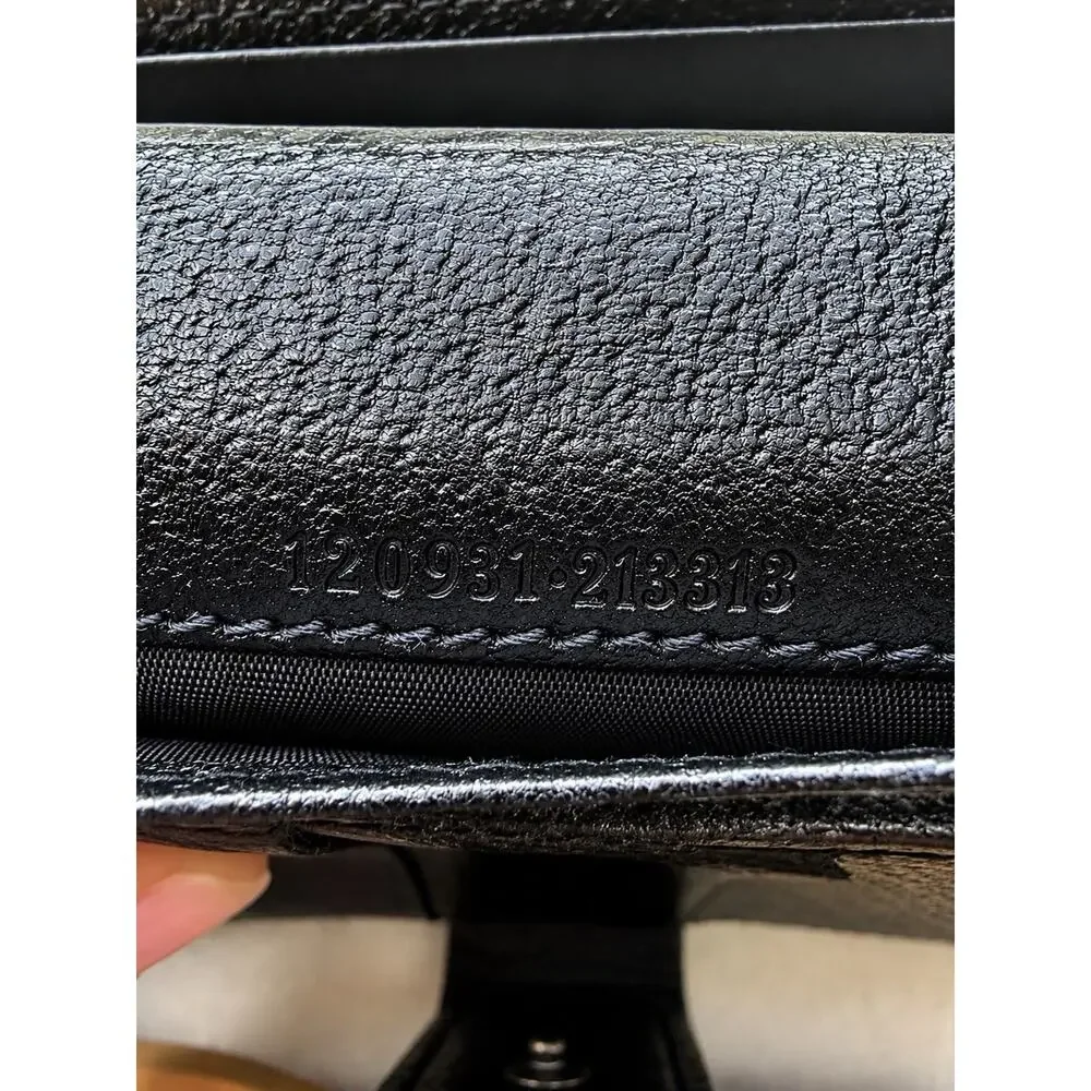 Authentic Gucci Black Leather Wallet – COA Included - Picture 7 of 9